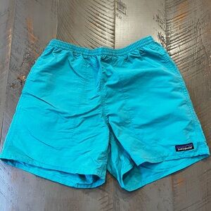 Patagonia Baggies 5” shorts Teal color